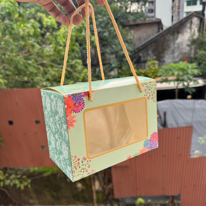 Festive Hamper Bag For 2 Jars (10 pc)