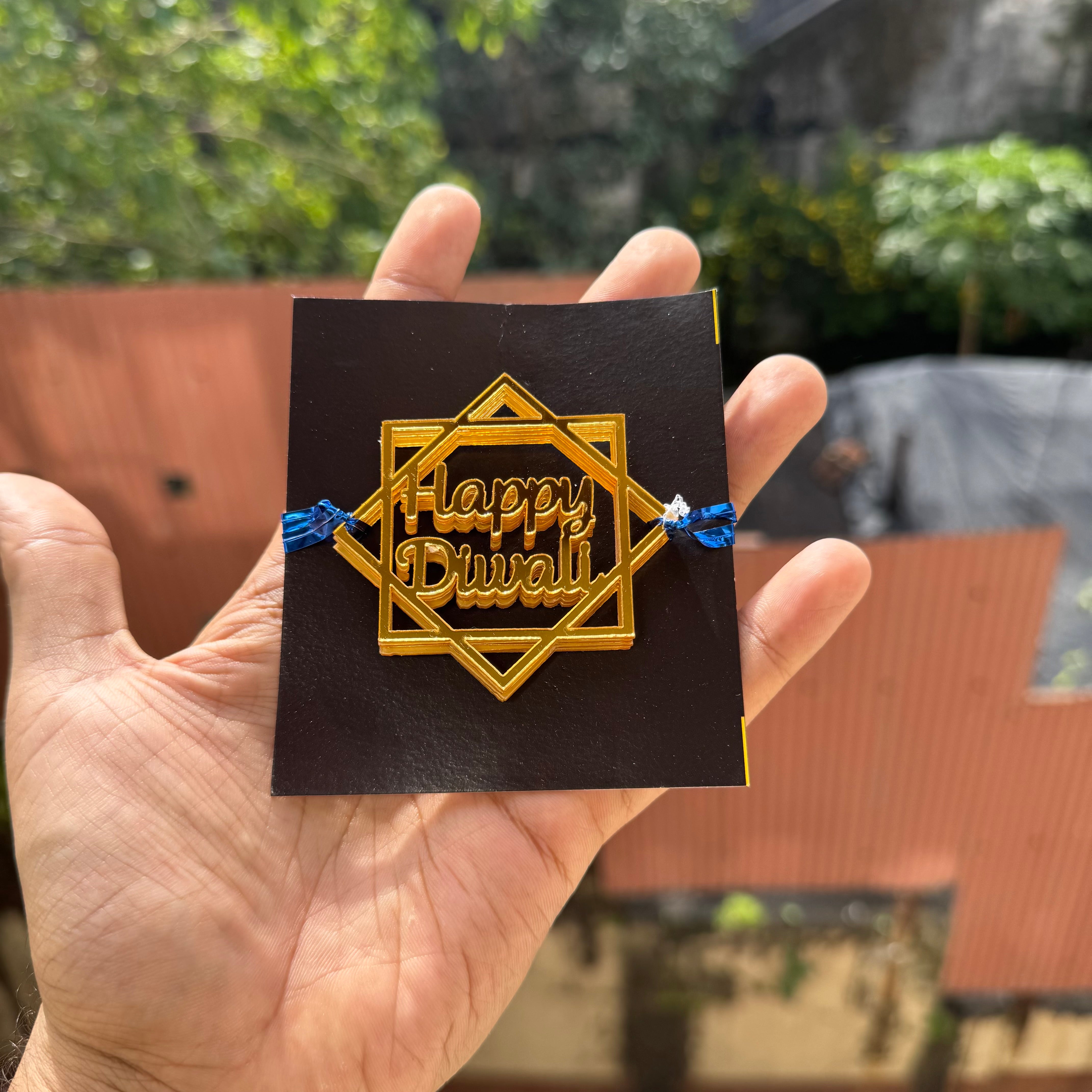 3inch Diwali Acrylic Charm (5pc)