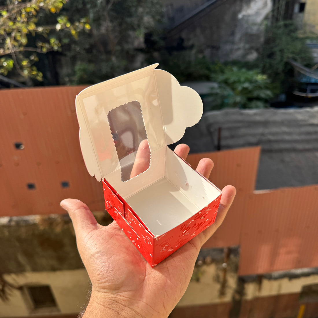 Valentine 1 in 1 Brownie / Cookie Box 10pcs