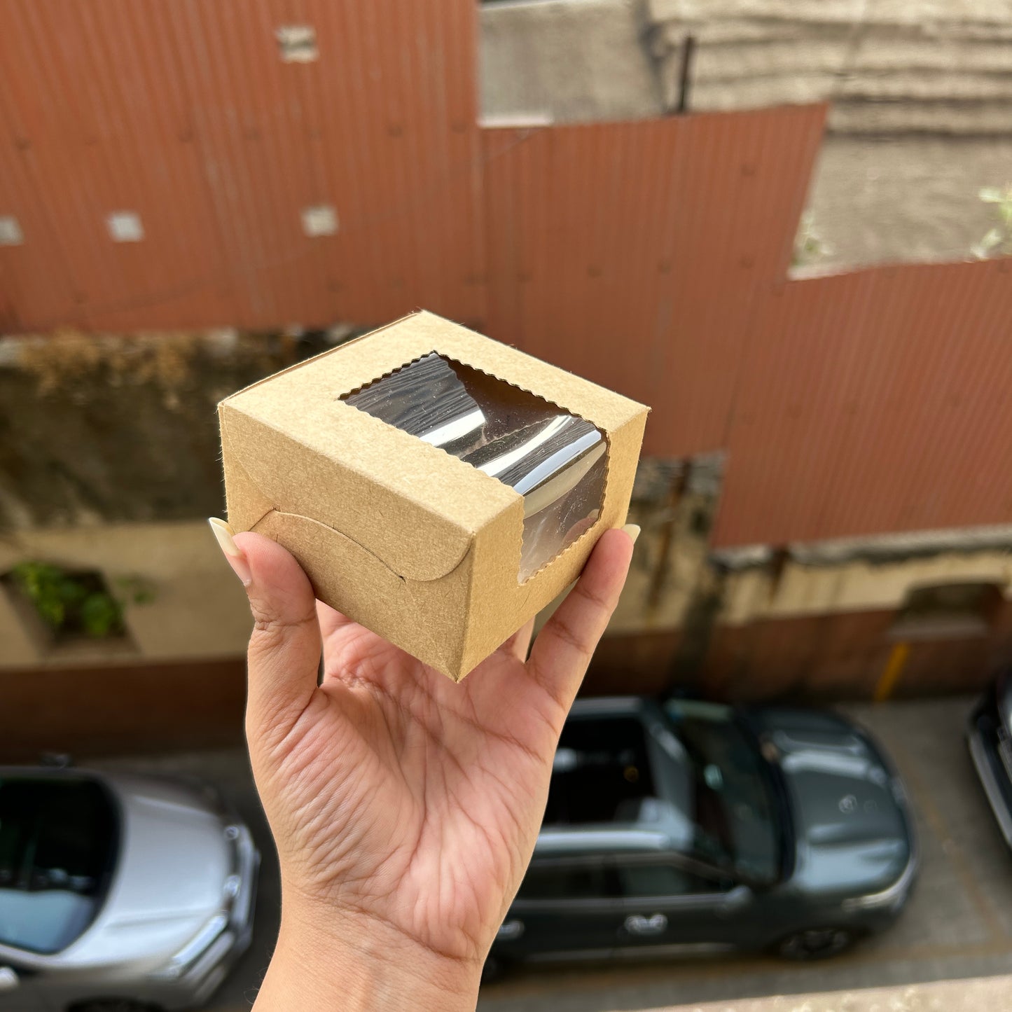 Kraft Boxes - 1 Brownie Box (10pc)