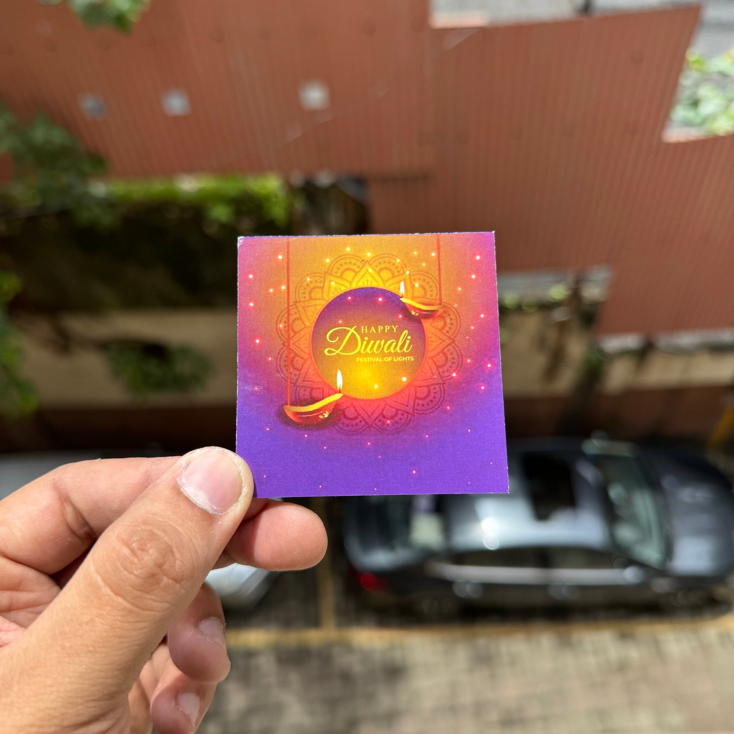 Diwali Cards Small (10pc) Mix
