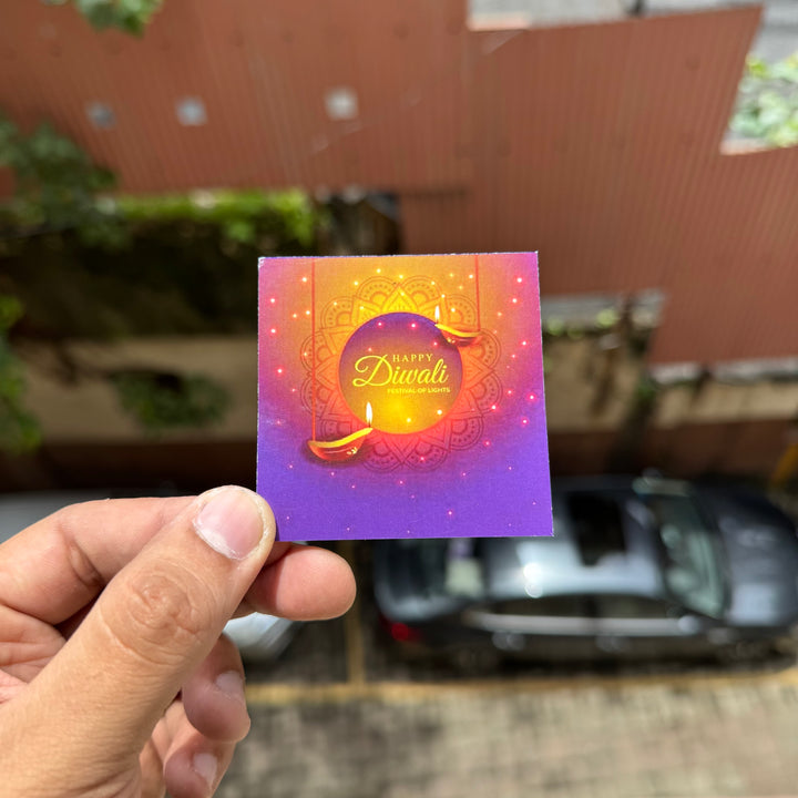 Diwali Cards Small (10pc) Mix