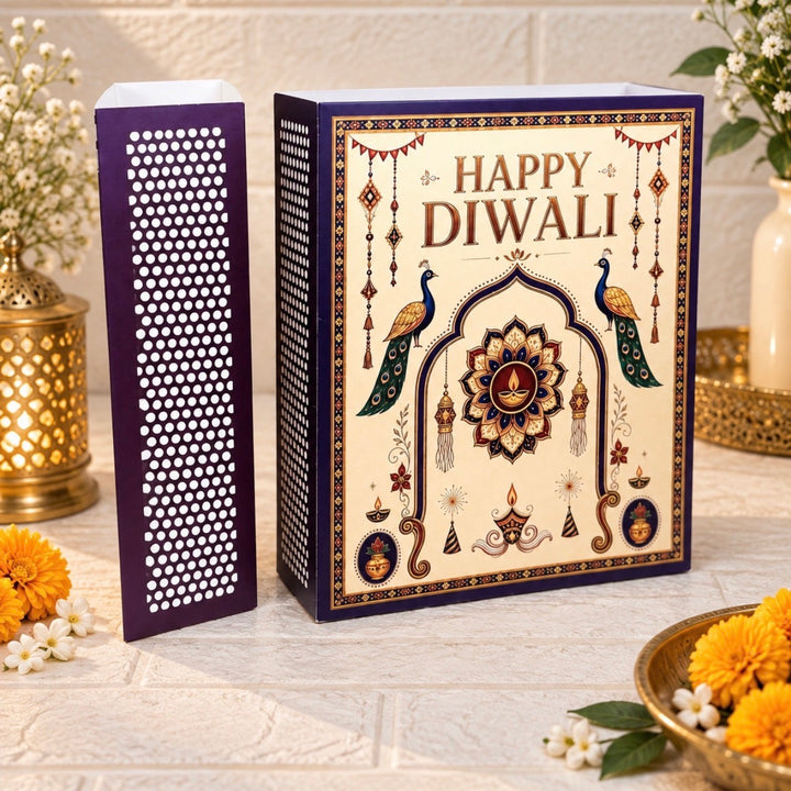 Diwali Matchbox Slider Hamper Box (10pc)