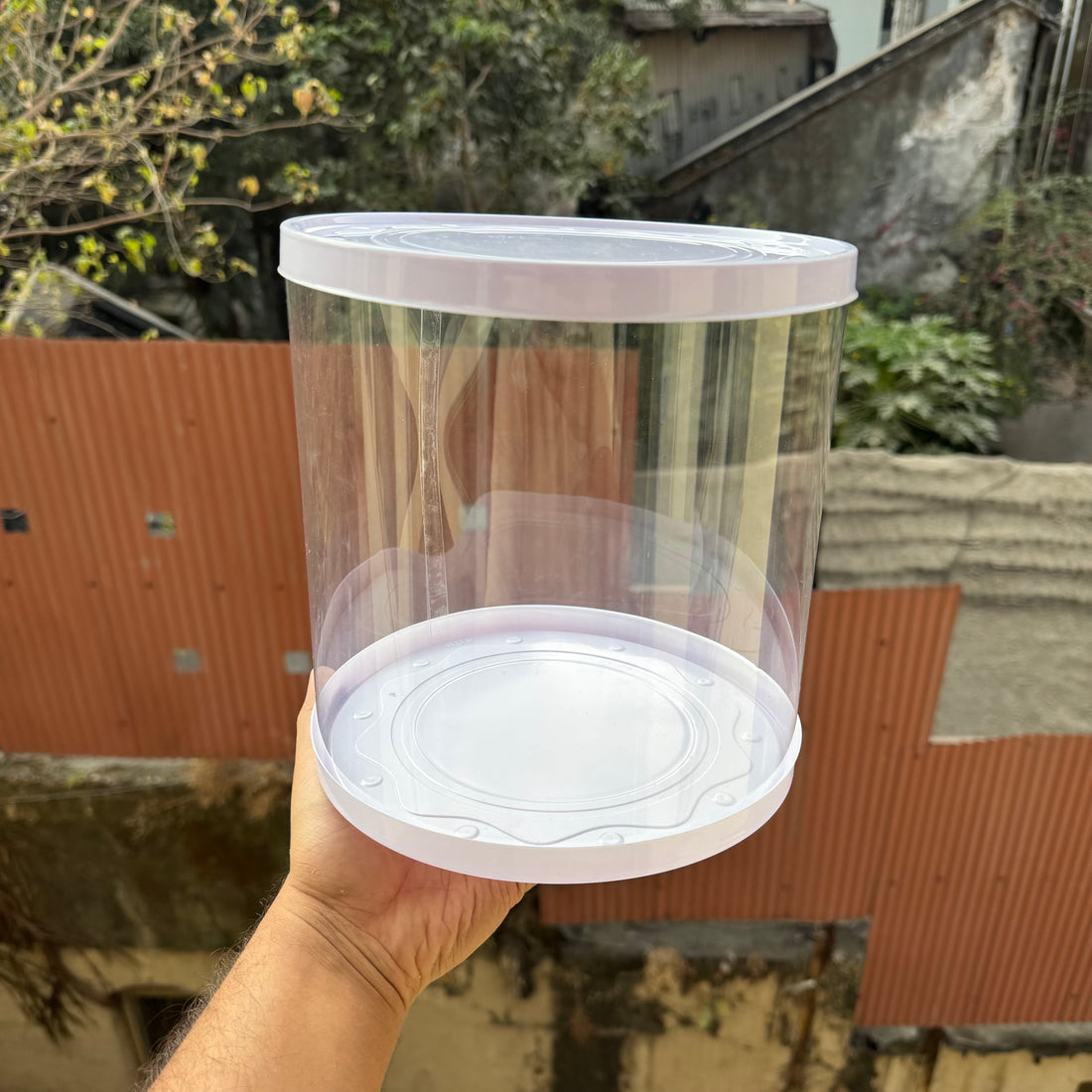 Round Pinata Hamper Box 8”