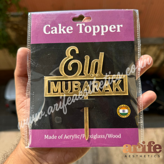 Eid Mubarak 4” Topper