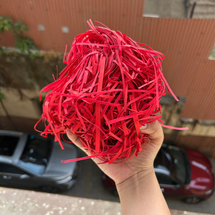 Paper Shred 40 Grams Red