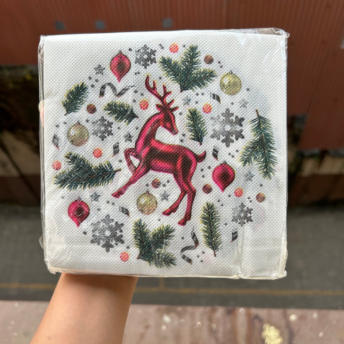 Christmas Disposable - Xmas Paper Napkin (20pc)