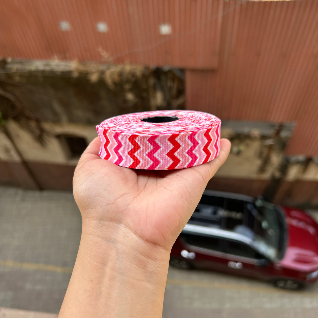 Valentine Zigzag Ribbon Roll