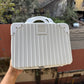 Pearl White Mini Suitcase Packaging For Hamper 1pck