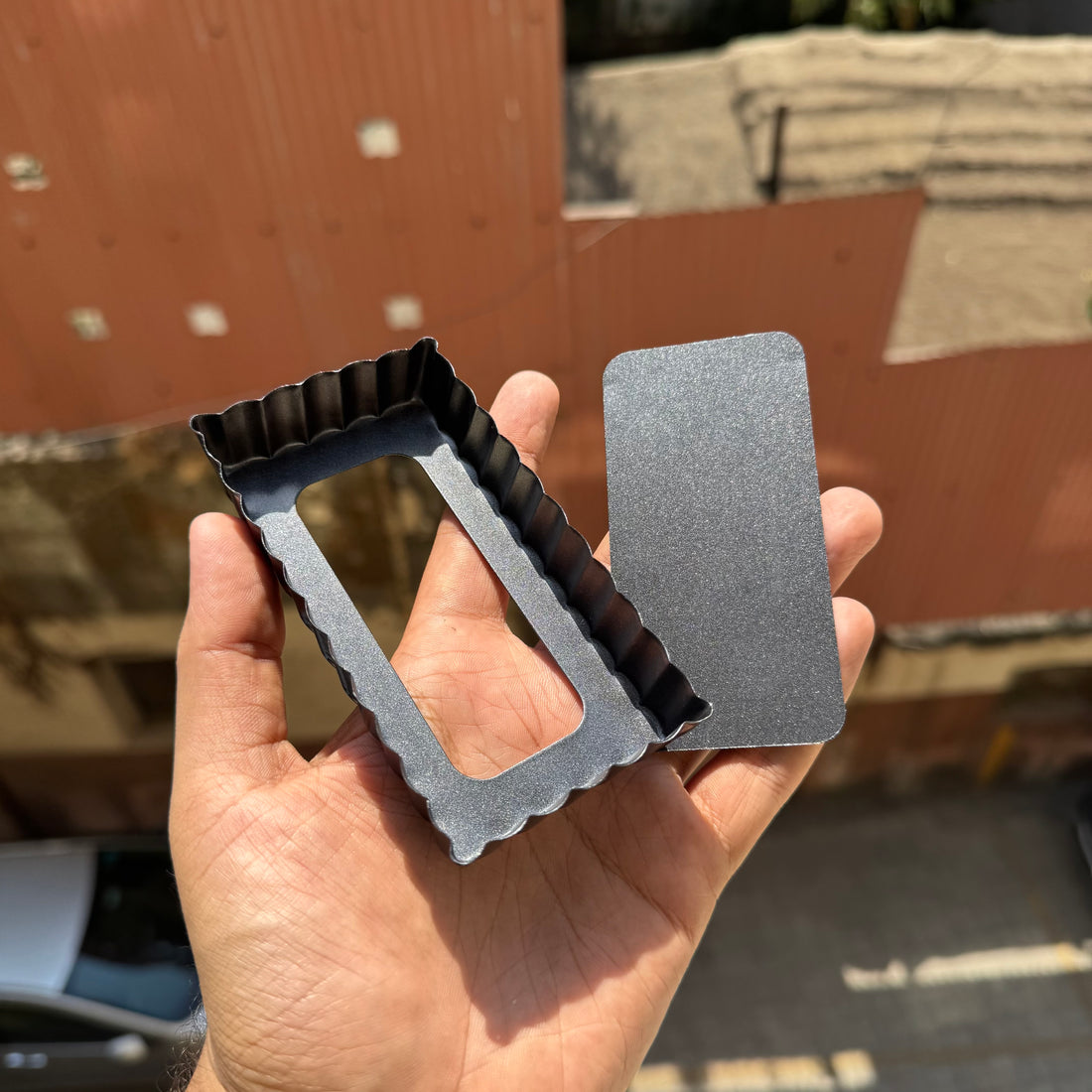 Removable Bottom Rectangle Tart Tin