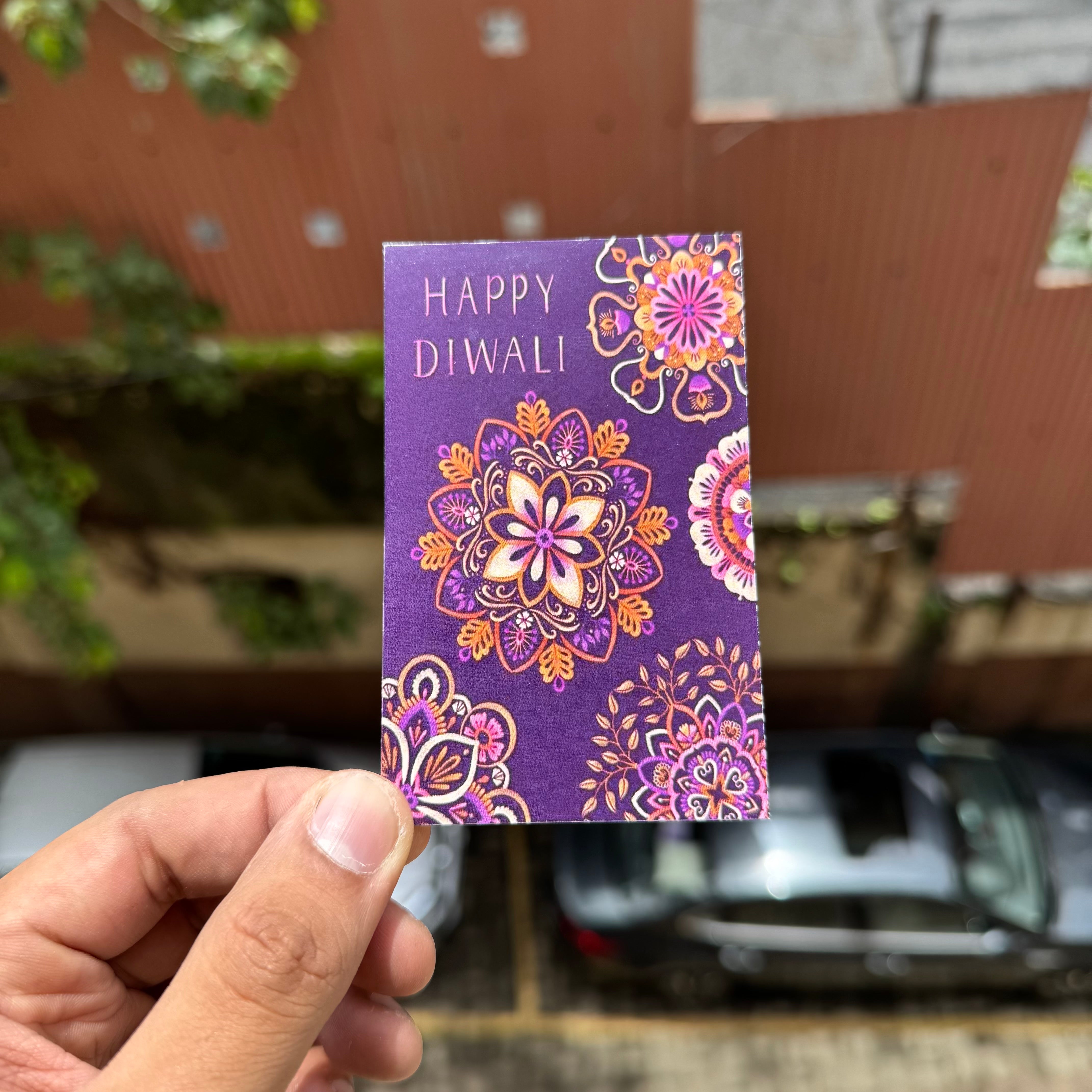 Diwali Cards Big Mix (10pc) Bright