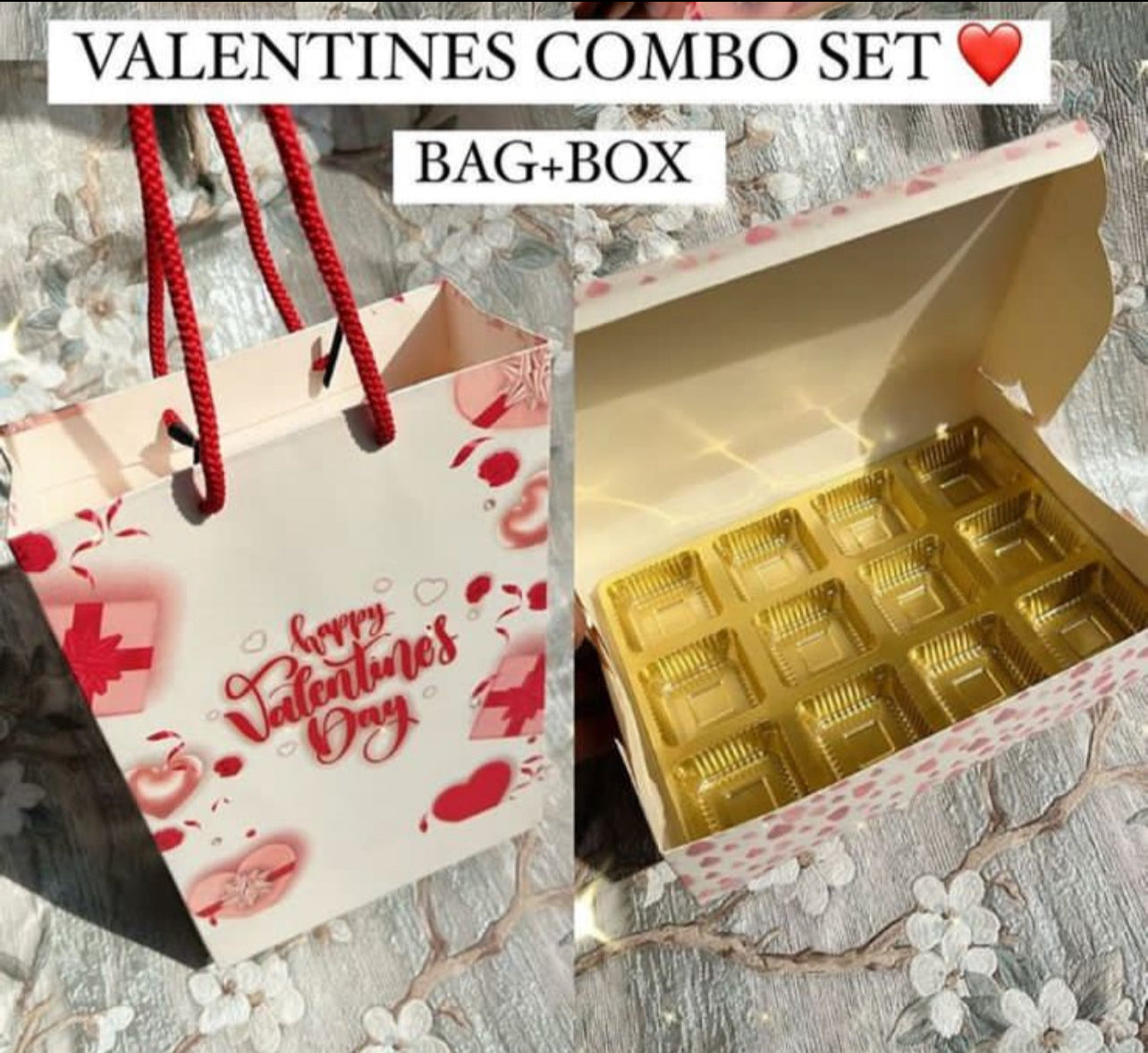 Valentine Combo Bag + Box