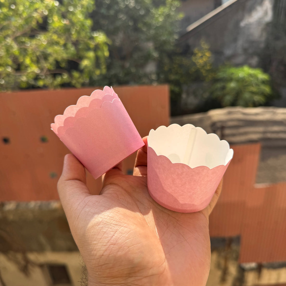 Ready to Bake Pastel Pink Cupcake / Muffin Liners (50pc)