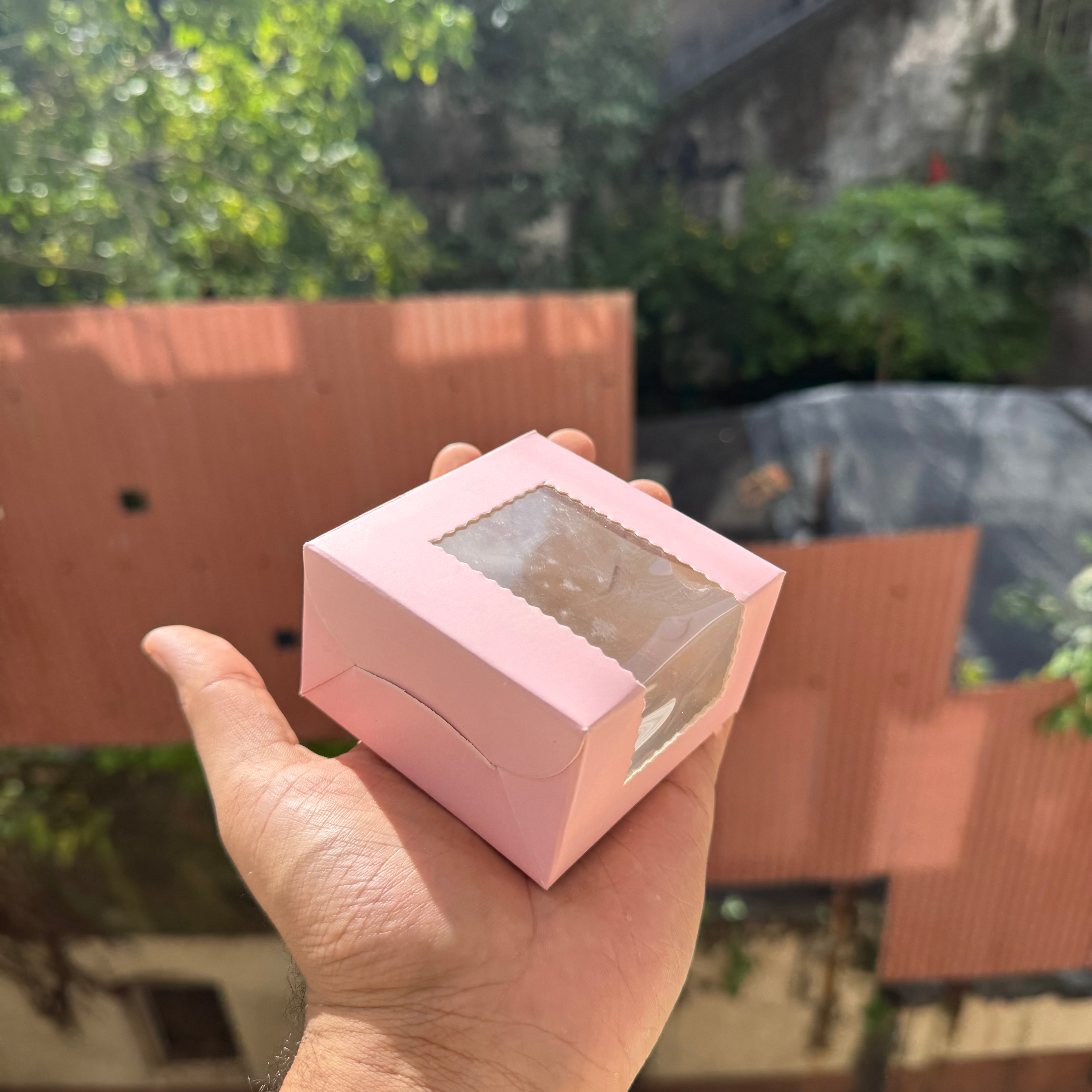 Single Brownie Box | Pink (10pc)