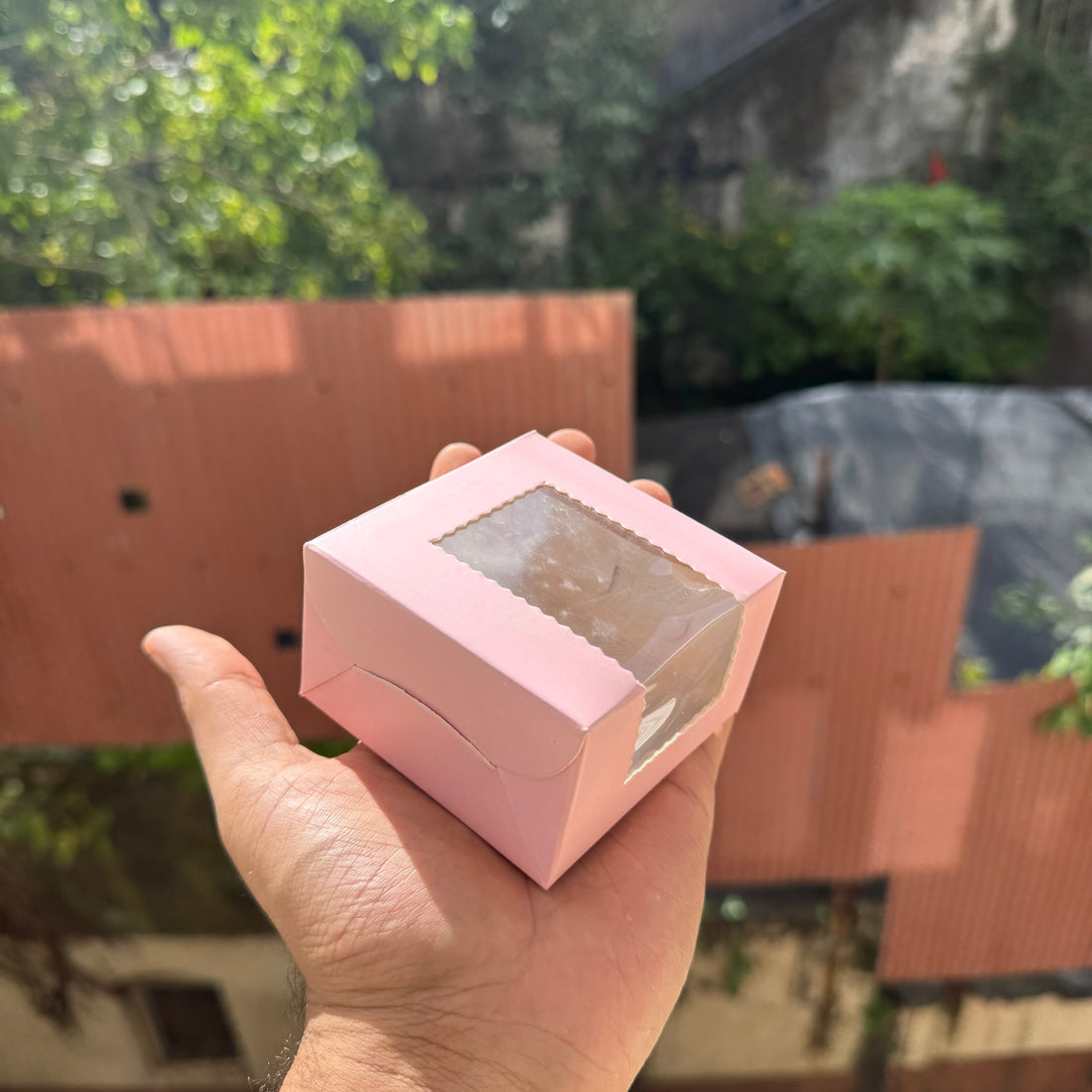 Single Brownie Box | Pink (10pc)