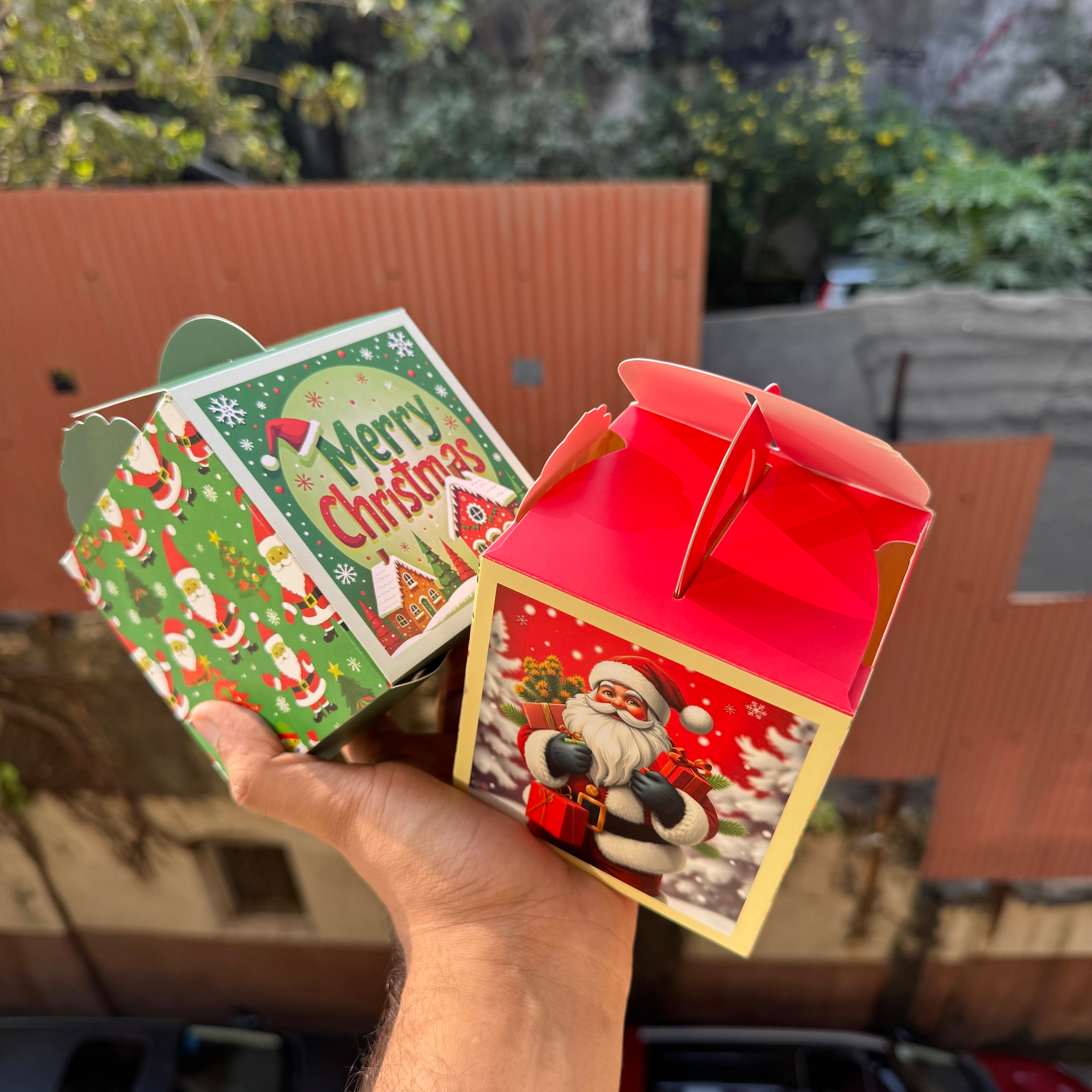 Awwsome Christmas Candle / Treat / Jar Box (10 pc)