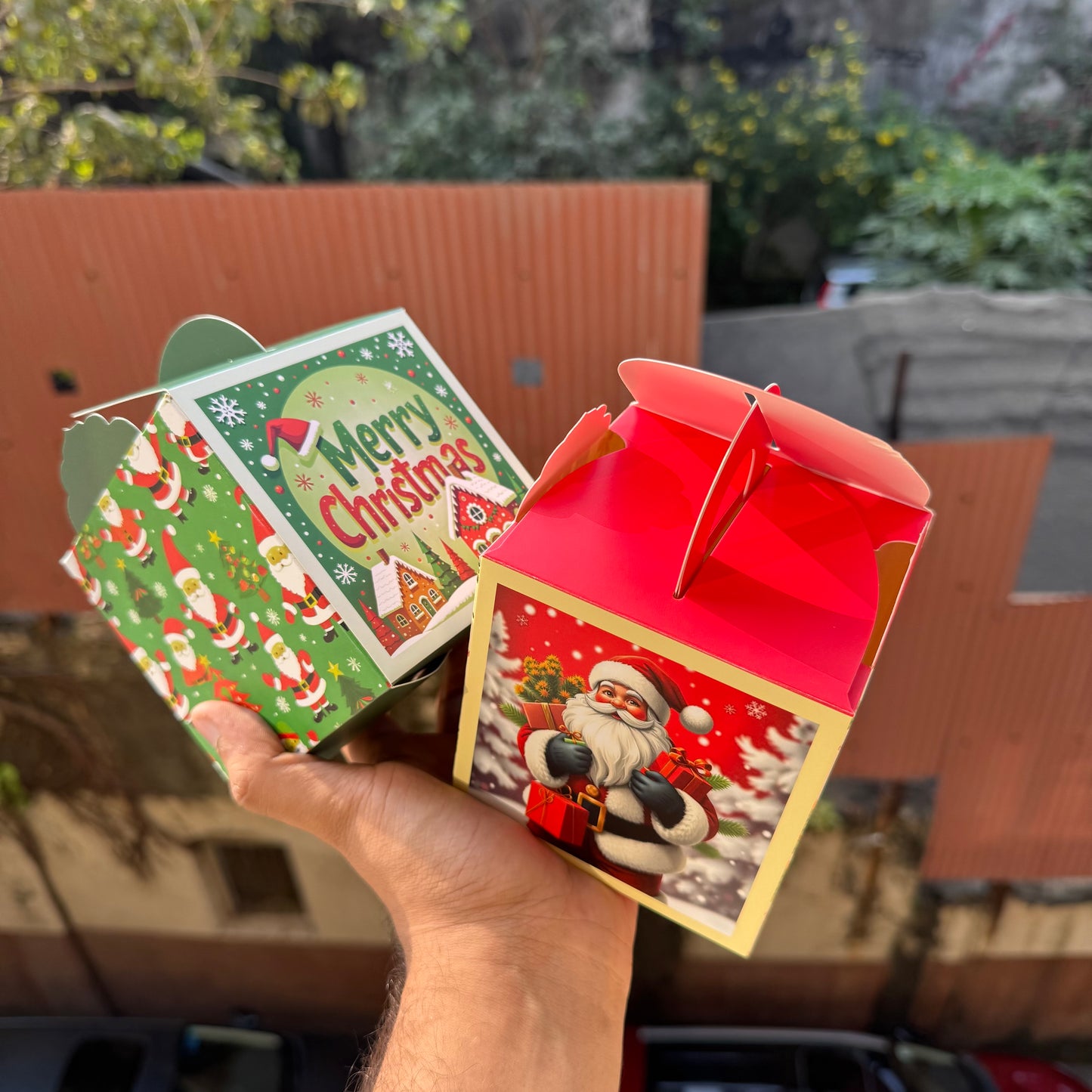 Awwsome Christmas Candle / Treat / Jar Box (10 pc)