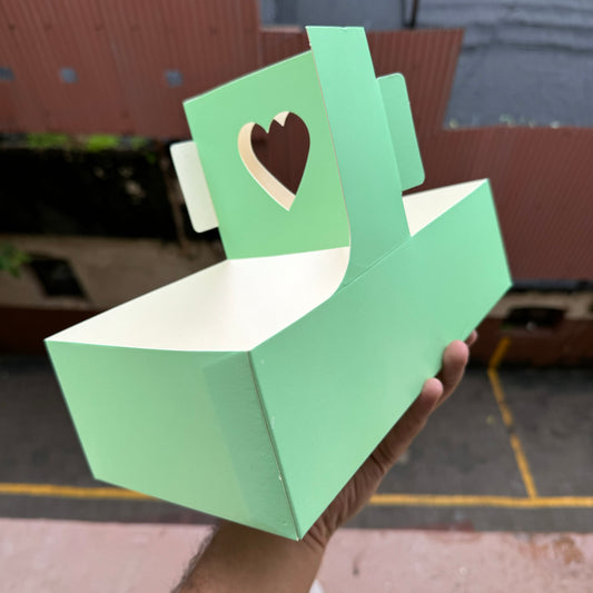 Heart Handle Hamper Box