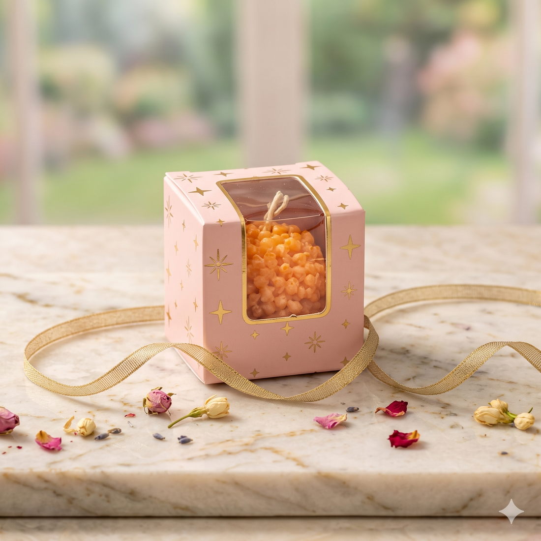 Single Laddoo Box (10pc) ~ Pink