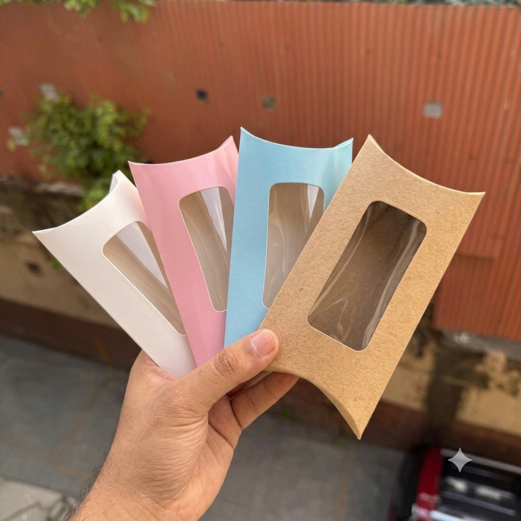 Candle Box - For Wax Sachet & Tea Light Candles Kraft (10pc)