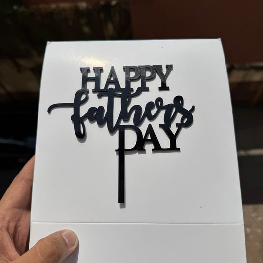 5inch Fathers Day Acrylic Topper 1pc