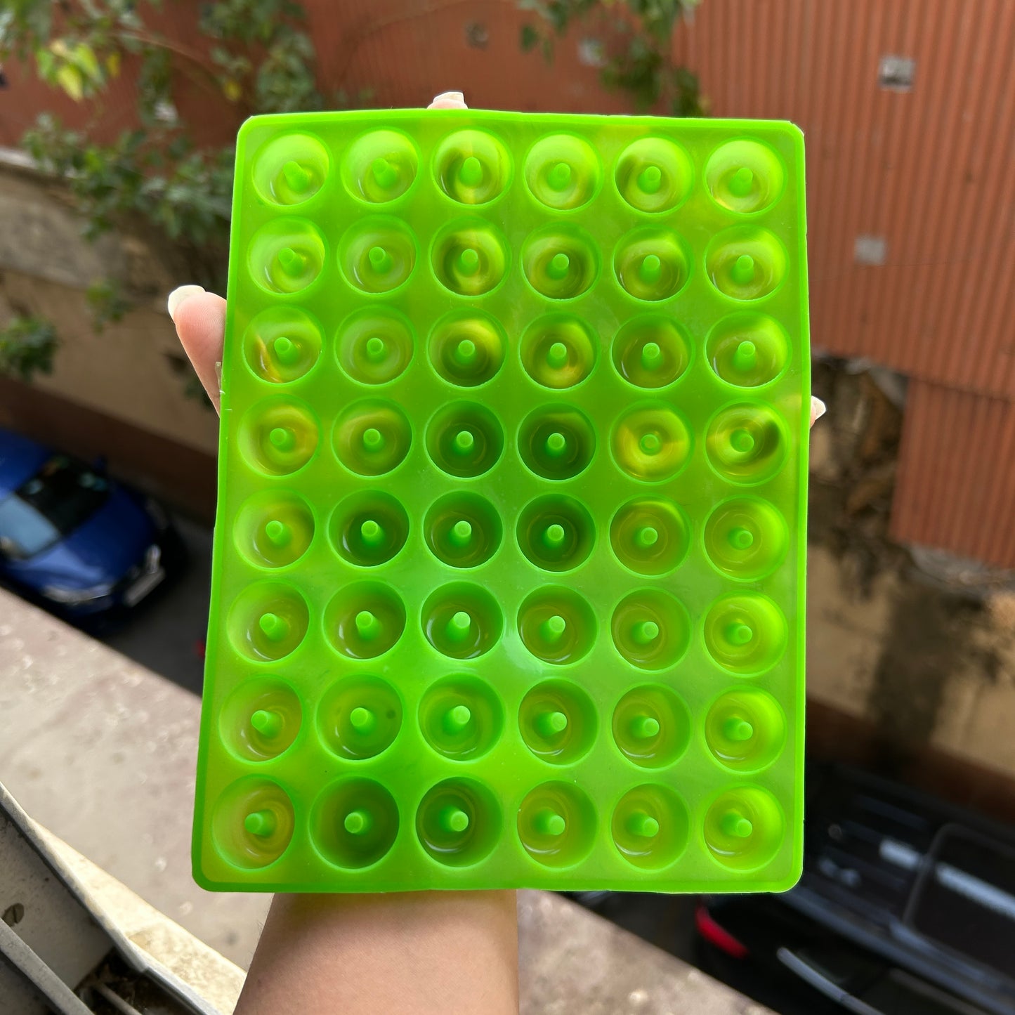 48 Cavity Mini Jelly Donut Silicon Mould