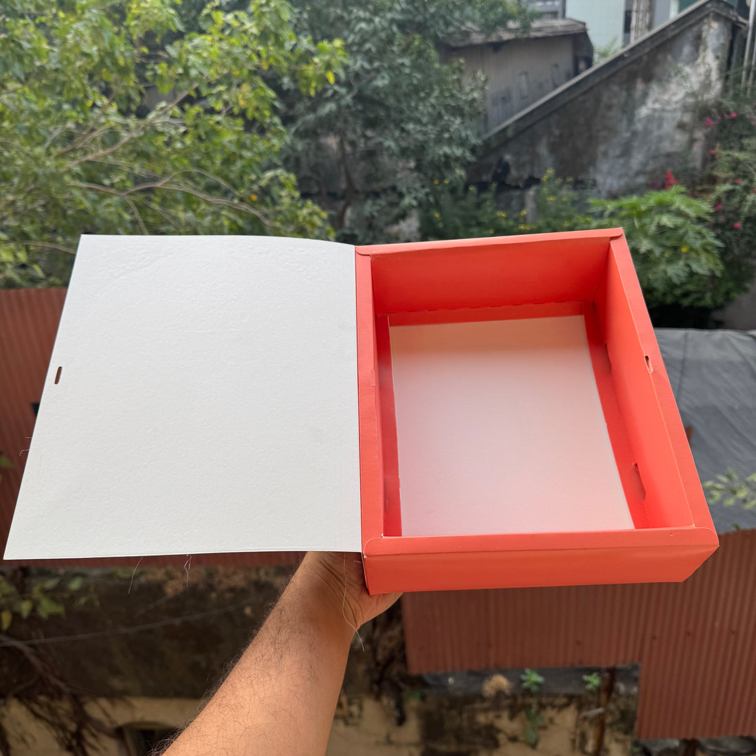 Diwali Hamper Box ~ Riwaaz Collection (10 pc) ~ Orange