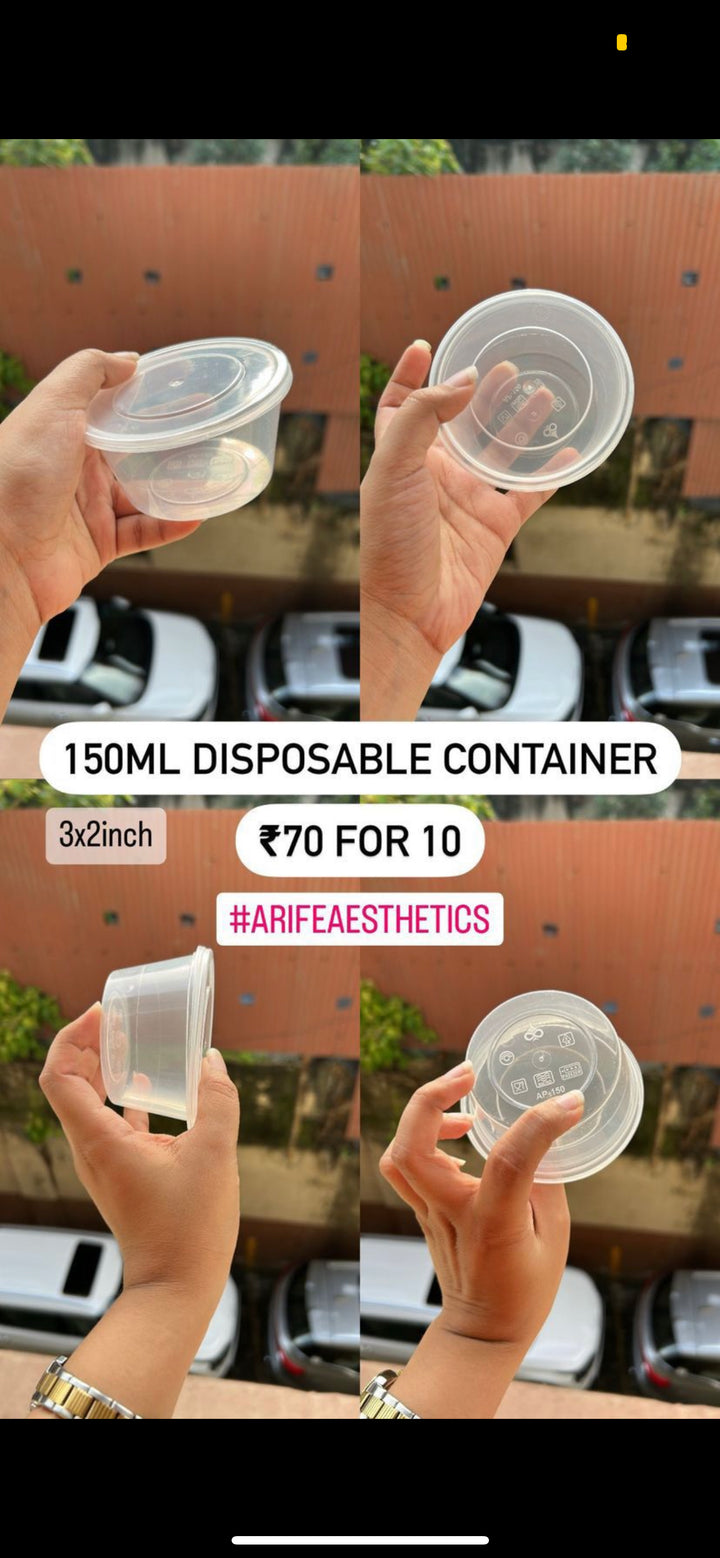 Disposable Containers (10 pc)