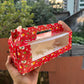 Christmas Box For 4 Cupcake / Jar / Candle / Bento Cupcake Hamper With Handle (10pc)