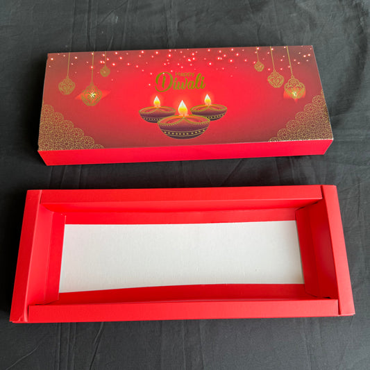 Diwali Foiled 12 Cavity Slider Box (10pc)