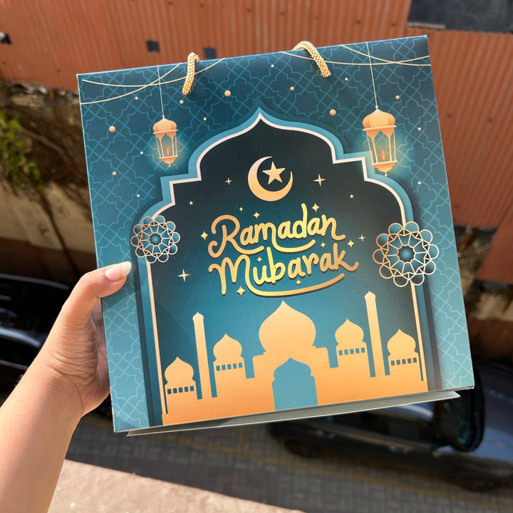 Ramadan Trunk Hamper Bag With Handle (10pc) 10x10x4inch