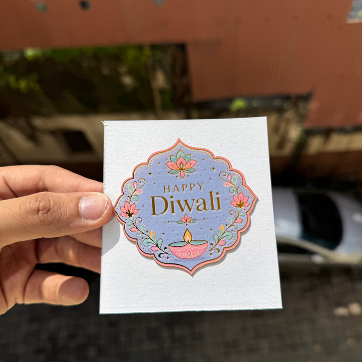 Printed Acrylic Diwali Charm 1pc DC#2