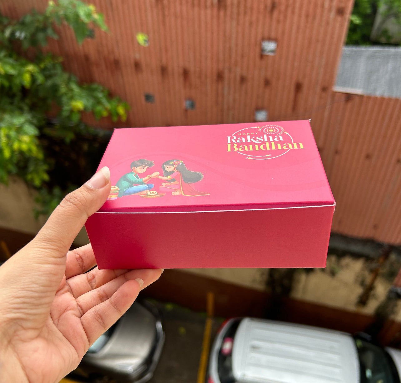 Rakhi Chocolate Box For 6 Cavity 10pc (no cavity included)