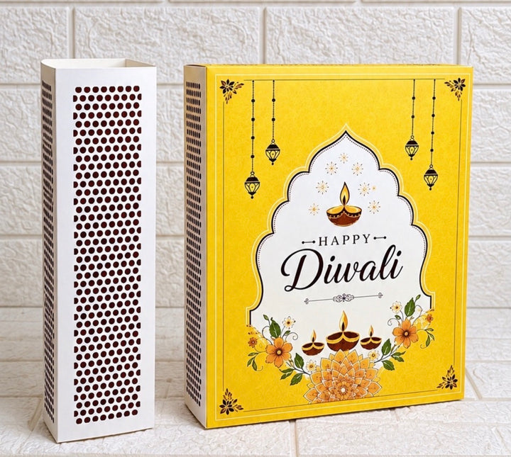Diwali Matchbox Slider Hamper Box (10pc)