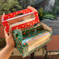 Christmas Box For 6 Cupcake / Jar / Candle / Bento Cupcake Hamper With Handle (10pc)