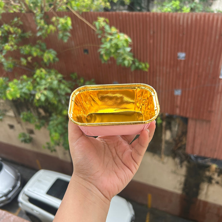 Metallic Mini Loaf Liner 10pcs