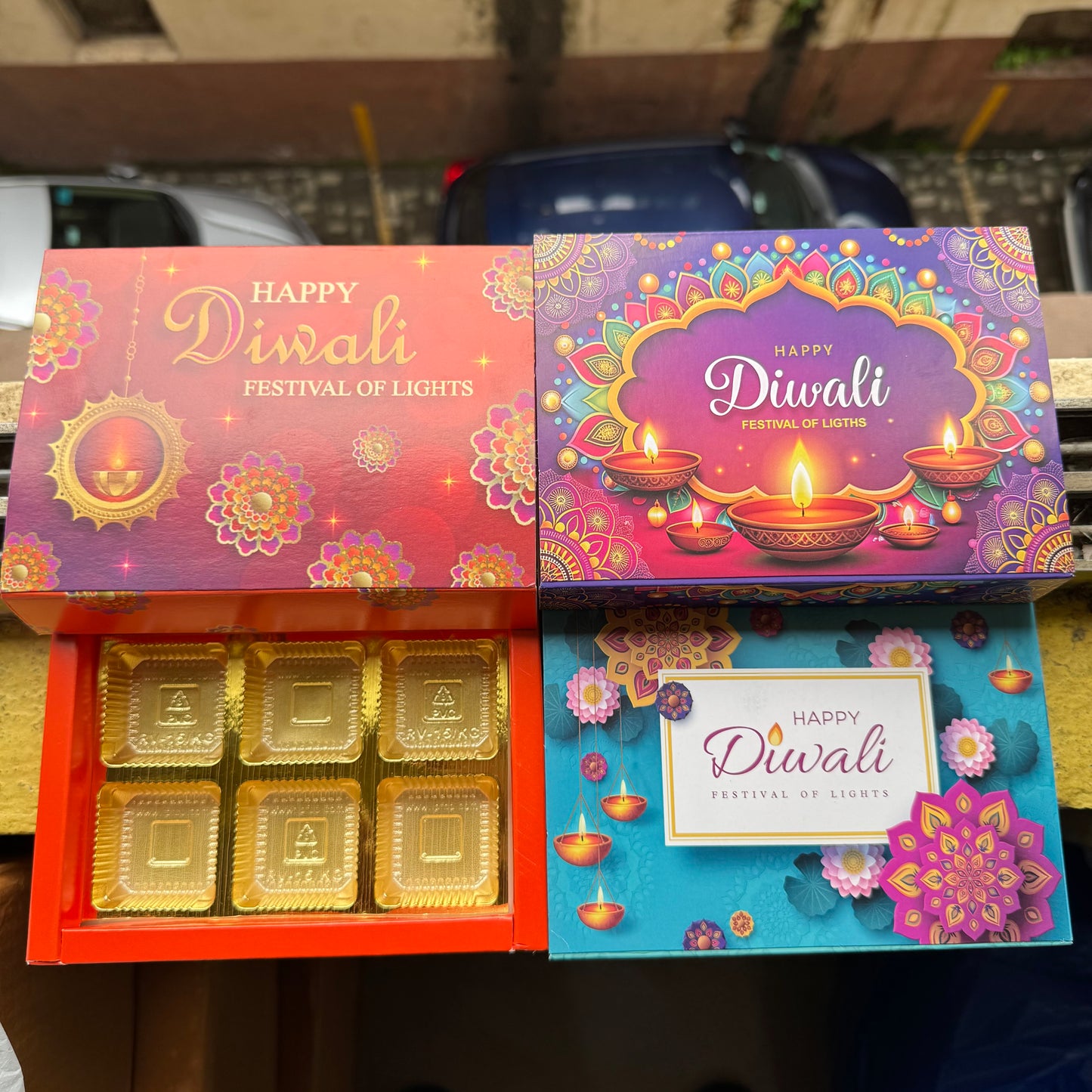 Diwali Chocolate Box 6 Cavity (10pcs)