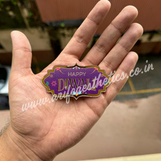 Printed Acrylic Diwali Charms