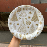 Christmas Disposable - Christmas Plates (10pc)