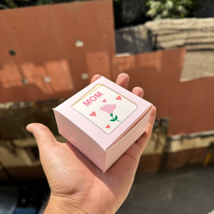 Mothers Day Single Box - single brownie , candle (10pc)