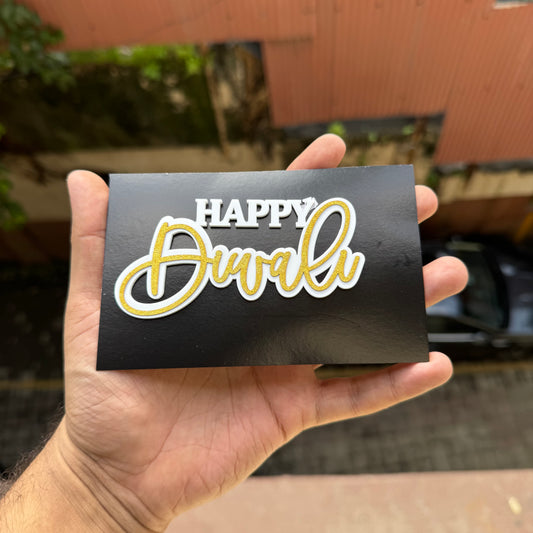 Diwali Double Acrylic Charm