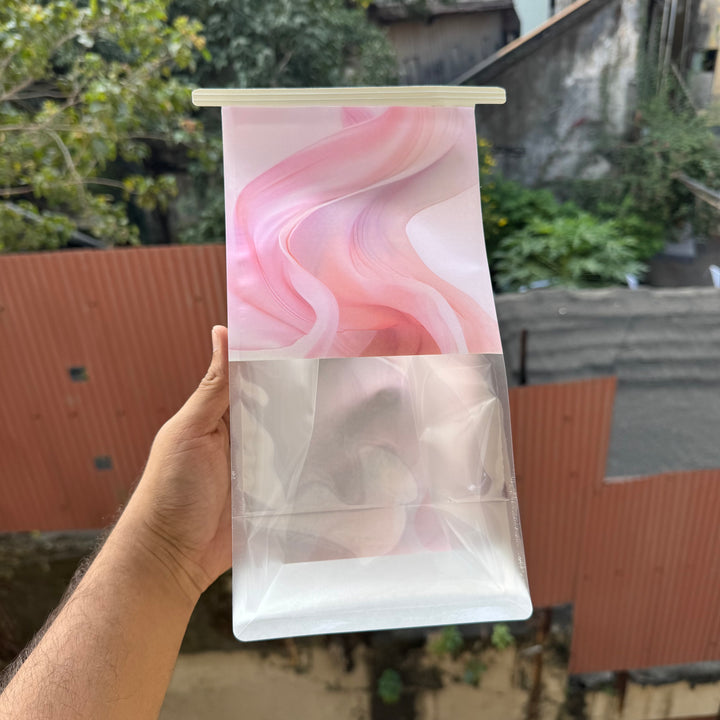 Marble Print Seal Bag S (10 pc)