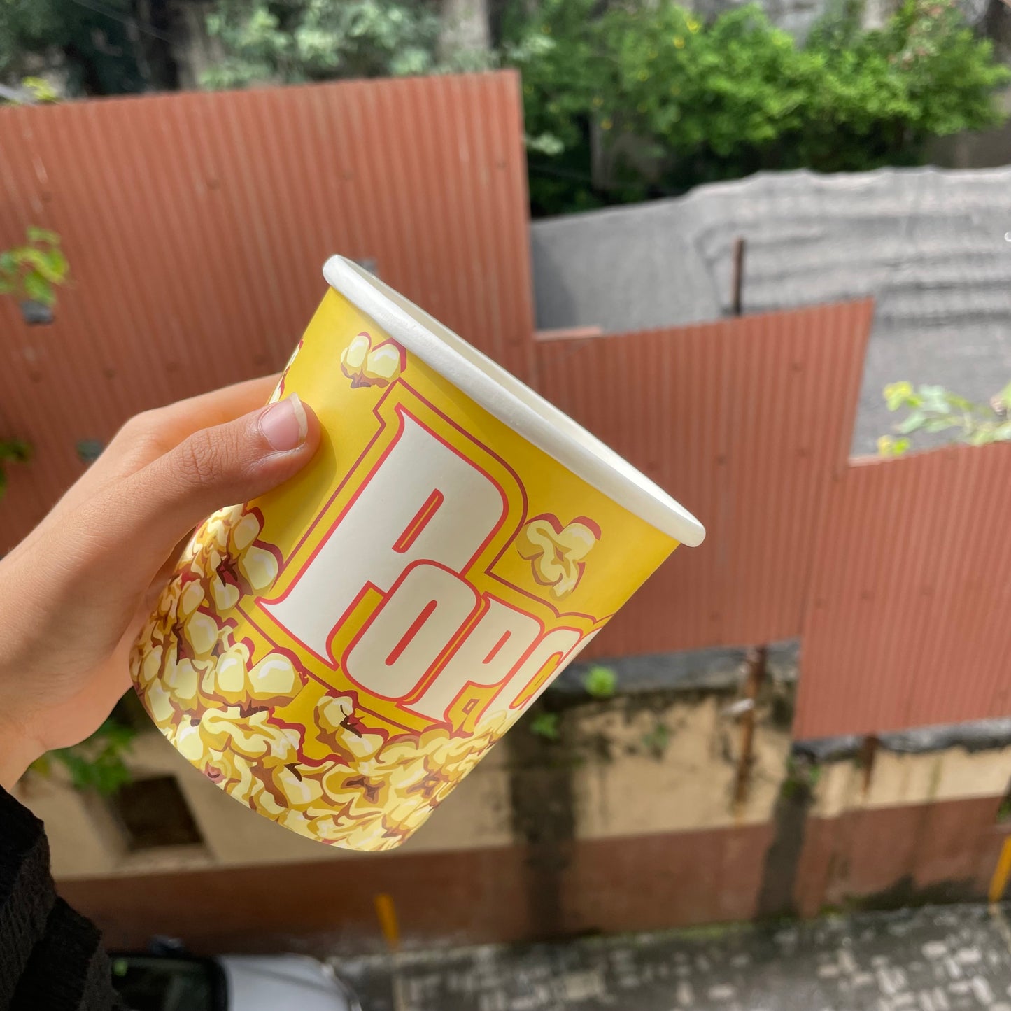 Paper Popcorn Tubs 10pcs