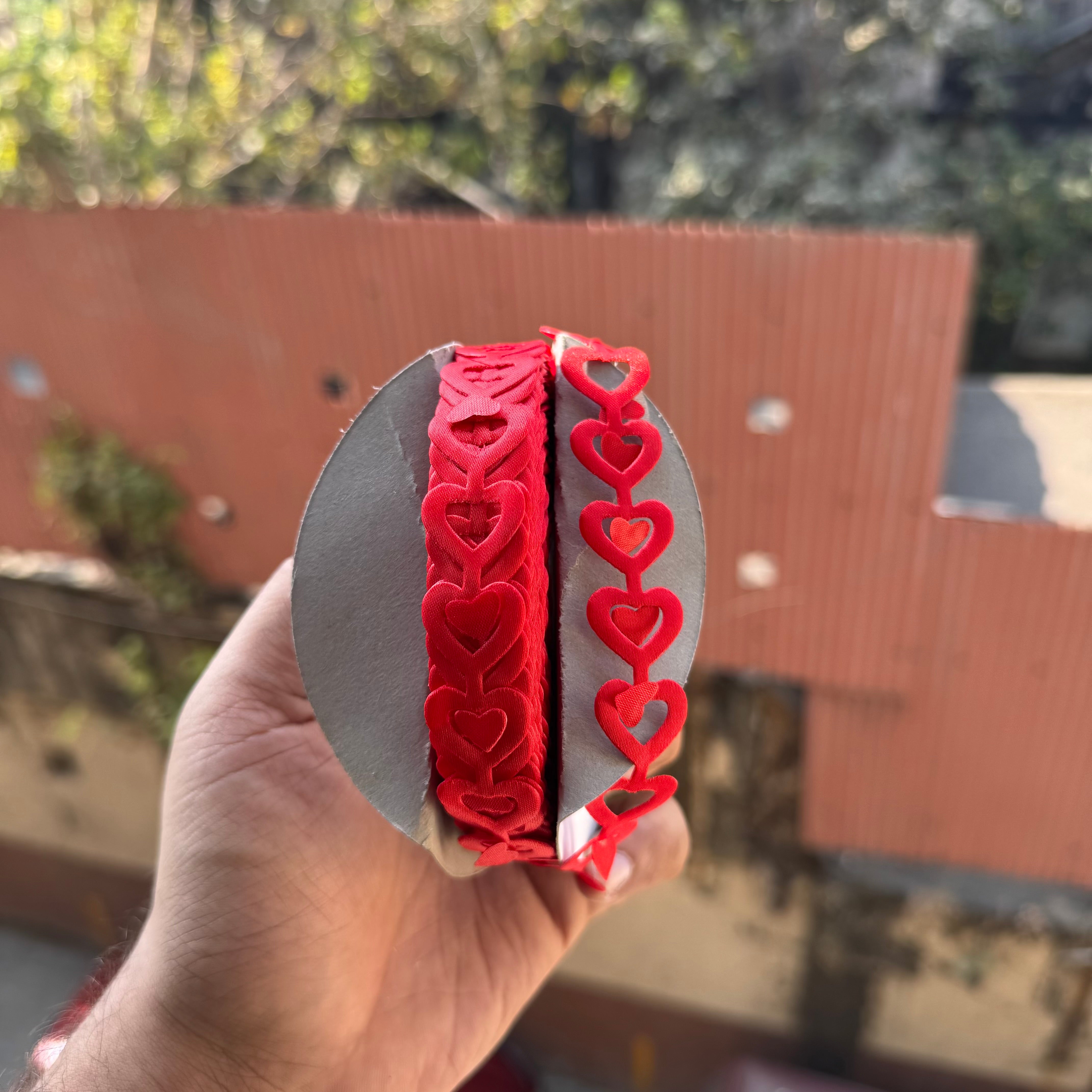 Valentine Heart Ribbon Roll