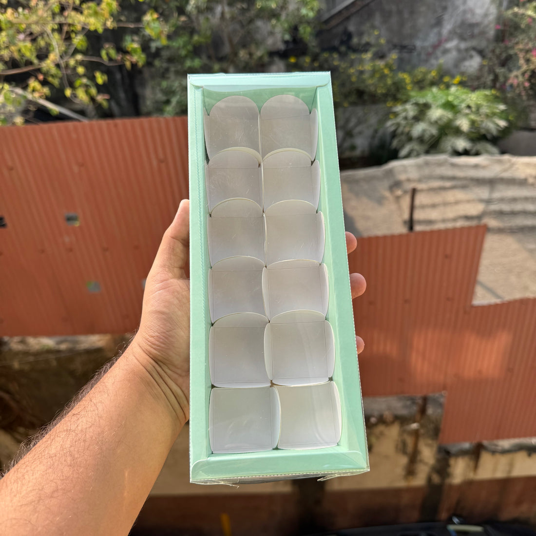 12 Cavity Premium Chocolate Box (10pcs)