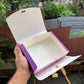 Lilac Whispers Gold Foiling Mini Hamper / Chocolate Box (10pc)