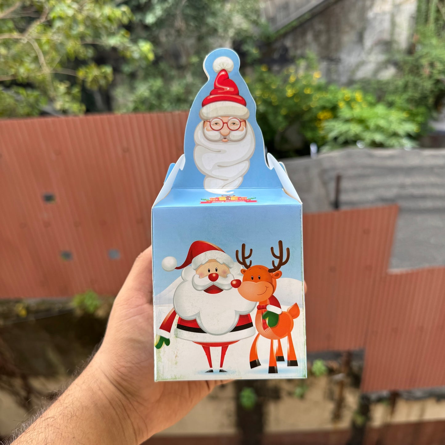 Christmas 3D Treat / Candle Box (10pc)