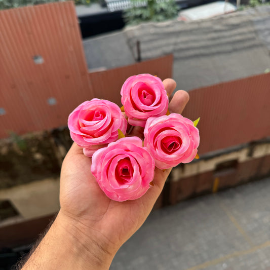 Vibrant Rose - Artificial Flower - 4pc