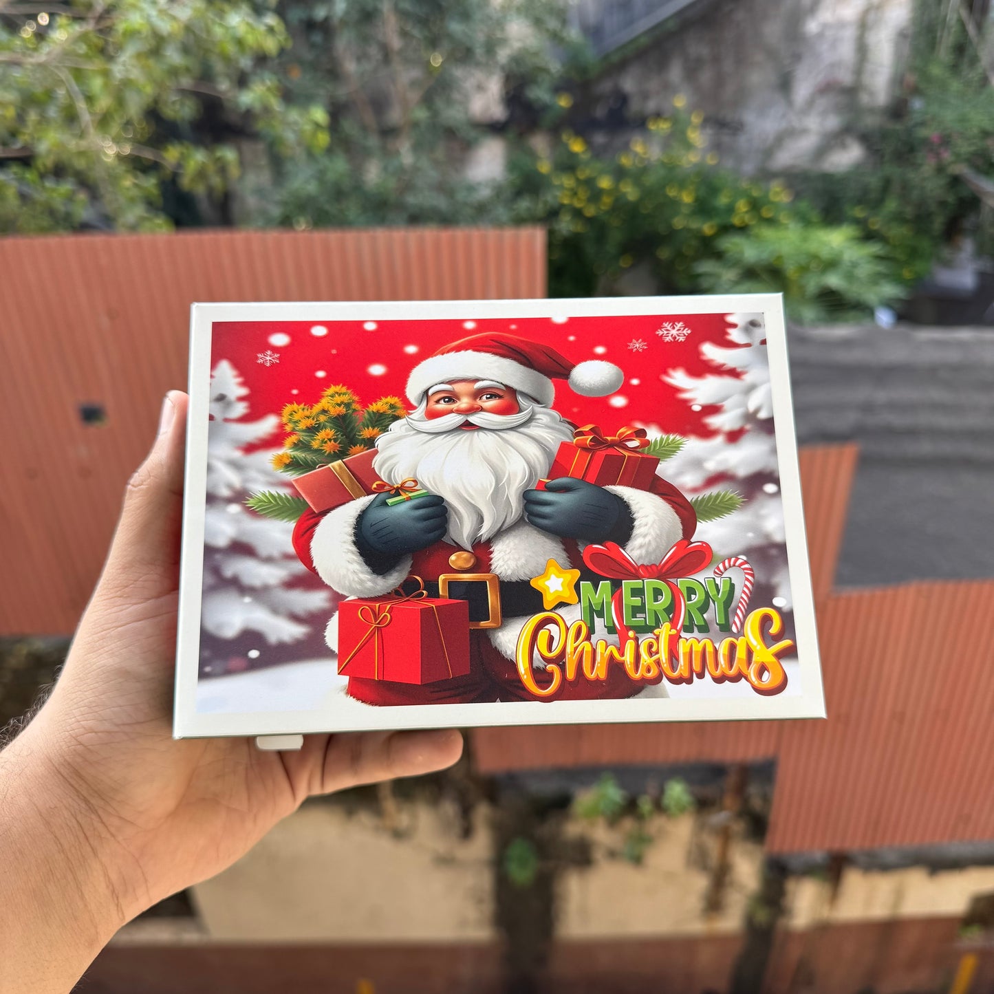 AWWsome Christmas Cookie Box with string (10pc)