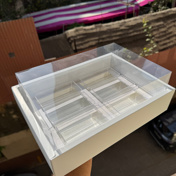 Trending Rectangle Mousse Cup Box (10pc)